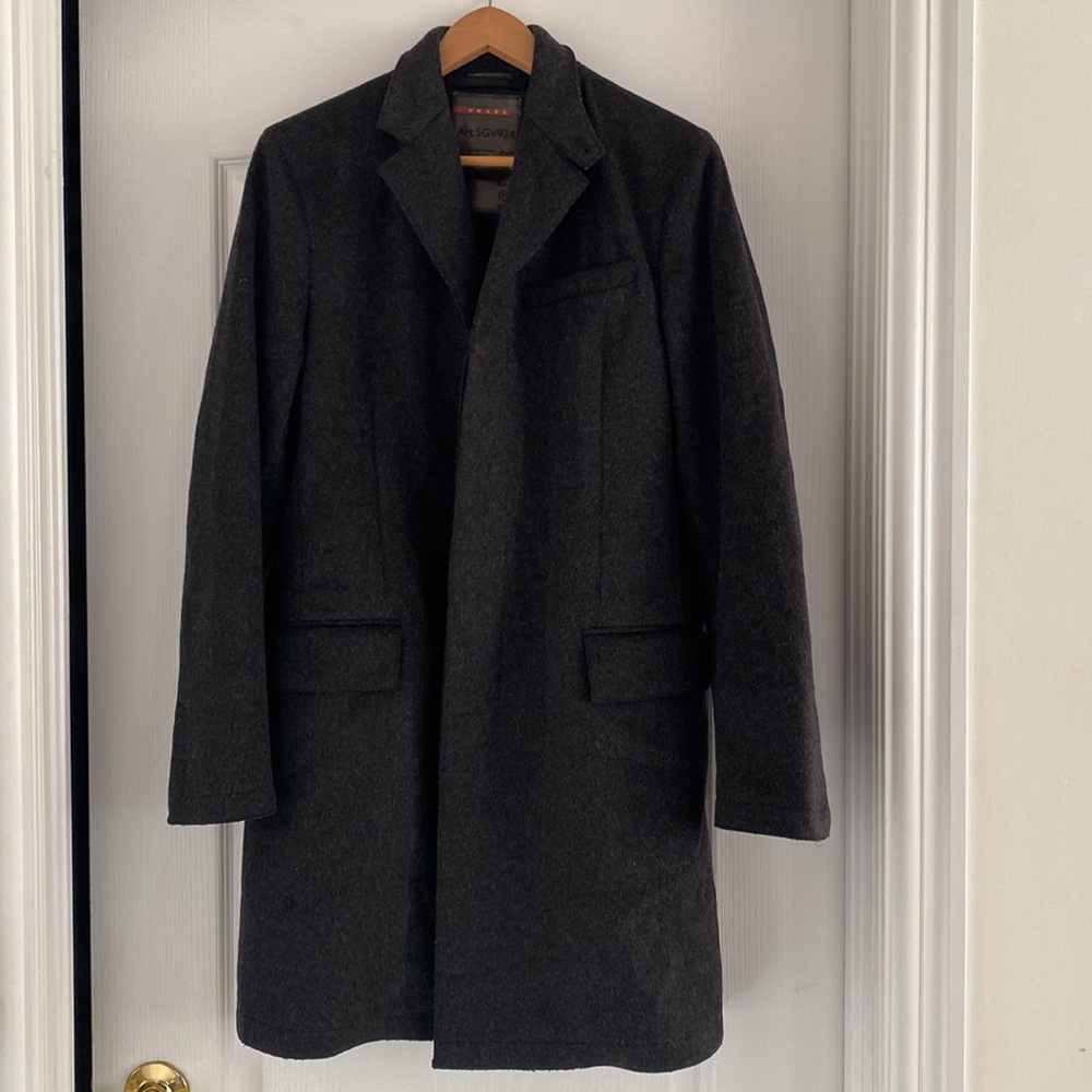 PRADA Virgin wool coat  Size 46 (S) men.